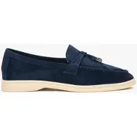 Estro Mocassins '935-2' donkerblauw