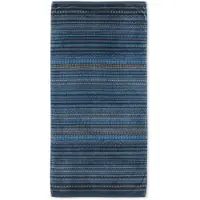 Pip studio Badlaken Geometric Print Dark Blue (70 x 140 cm)