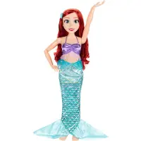 Disney Princess My Friend Ariel With Princess Accessories Doll 80 Cm Blauw Kinderen