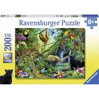 Ravensburger Dieren in de jungle - Legpuzzel - 200 stukjes - Multicolor