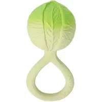 Oli&carol Cabbage Rattle Geel Kinderen