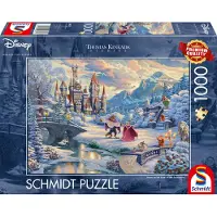 Schmidt - Disney Belle En Het Beest - Winter Enchantment -1000 Stukjes - Legpuzzel