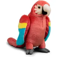Tobar Animigos World Of Nature Eco Knuffel Rode Ara 26 cm