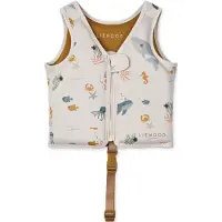 Liewood Kinder Dove Swim Vest Sea Creature / Sandy (2-3 jaar)