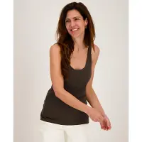Je m'appelle Tanktop | Espresso Espresso Maat XL