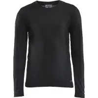 Craft Warm Baselayer Set Junior Zwart 158