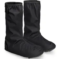 Gripgrab - DryFoot 2 Waterproof Everyday Regen Fiets Overschoenen Waterdichte Fietsoverschoenen Schoenovertrekken - Zwart - Maat M (40/41)