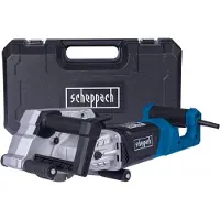 Scheppach MNF2250 - Sleuvenfrees - 2250W - Ø125 mm - Incl. 4 diamantschijven stofzuigadapter en koffer