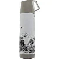 Muumi Mumin Graphic thermosfles 50 cl Wit-zwart
