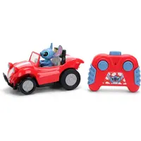 Jada Stitch Buggy 1:32 14 Cm Radio Control Rood