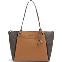 Michael Kors Dames Grote bruine May Tote tas (OSFA), Casual, Leer 30T6GX5T7B
