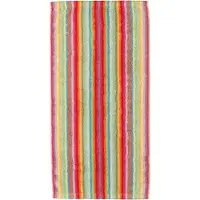 Cawö Badlaken Lifestyle Stripes Multi Geel (70 x 180 cm)