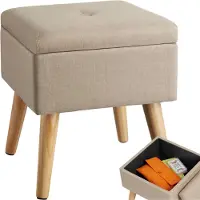 TecTake - 403978 Zitkruk Elva creme-wit