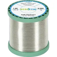 FELDER ISO-Core Clear SAC305 Soldeertin Spoel Sn96,5Ag3Cu0,5 0.500 kg 1 mm