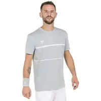 Tecnifibre Team Tech Short Sleeve T-shirt Grijs S Man
