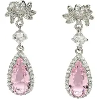 Avant Garde Oorbellen 'Elenasa' pink