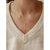 Hey Happiness Ketting 'Cherish' rose-goud