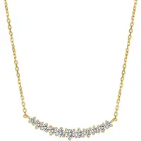 Hey Happiness Ketting 'Tennis Glow' goud