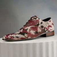 Lureaux Silent Red Tsunami - - Nette Kleurrijke Schoenen Met - Of Zonder - Print - Heren