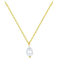 Hey Happiness Ketting 'Perle' goud