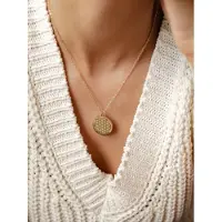 Hey Happiness Ketting 'Flower of Life' goud
