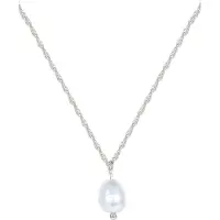 Hey Happiness Ketting 'Perle' zilver