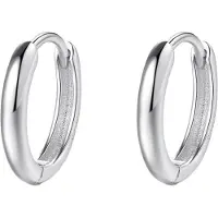 Hey Happiness Oorbellen 'Eterna' zilver