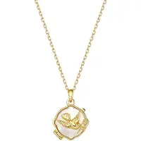 Hey Happiness Ketting 'Serenity Locket' goud