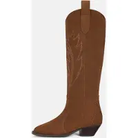 L37 HANDMADE SHOES Cowboylaarzen 'LET'S GET LOST' karamel