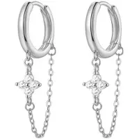 Hey Happiness Oorbellen 'Twinkle Blossom' zilver