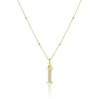 Hey Happiness Ketting 'Letter I' goud