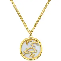 Hey Happiness Ketting 'Luminous Leo' goud
