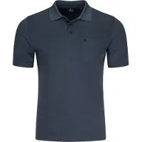 Ragman Shirt 'Basic' blauw gemêleerd