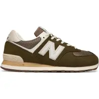New Balance Sneakers laag '574' groen / wit