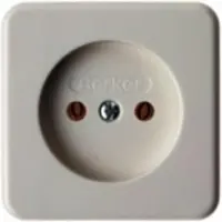 Berker enkel stopcontact, opbouw CREME