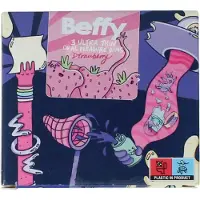 Asha International Beffy - Beflapje Strawberry - 3 stuks
