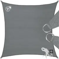 TecTake - Vierkant zonneluifel van polyethyleen, variant 2 360 x 360 cm SKU: 403887