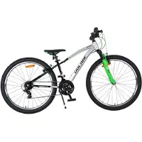 Volare Boost Kinderfiets - 26 inch - Zilver Groen - 21 versnellingen