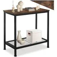 TecTake - Bijzettafel Filton industrial dark - 404273