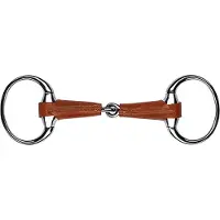 Feeling Leer Gevoerd Dik Olijfgroen Bit Goud 12.5 cm