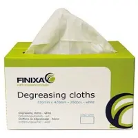 Finixa Ontvettingsdoeken Wit in dispenserdoos - 260 stuks