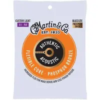 Martin snarenset akoestische gitaar - MA535FX - 92/8 phosphor bronze 11-52 custom light