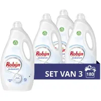 Robijn 3x Vloeibaar Wasmiddel Stralend Wit 60 Wasbeurten 3 liter