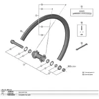 Shimano Wh-r9270-c36-tl-f Naafas