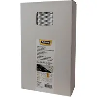 Fellowes plastic inbindruggen, formaat 14 mm, 100 stuks, voor inbindmachines plastic inbindrug wit, 100 stuks