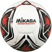 MIKASA Regateador Football Ball Rood,Wit 4