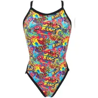 Turbo Revolution Shine Babe Swimsuit Veelkleurig 3XL Vrouw