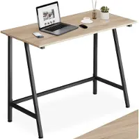 TecTake - Bureau Newton industrieel lichtbruin - 100 x 50 x 77 cm - 404422