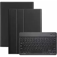 Ntech Hoes Geschikt voor Samsung Galaxy Tab A 10.1 (2019) - Toetsenbord Hoes - Zwart