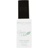 Peggy Sage Green Lak Glitter Top Coat